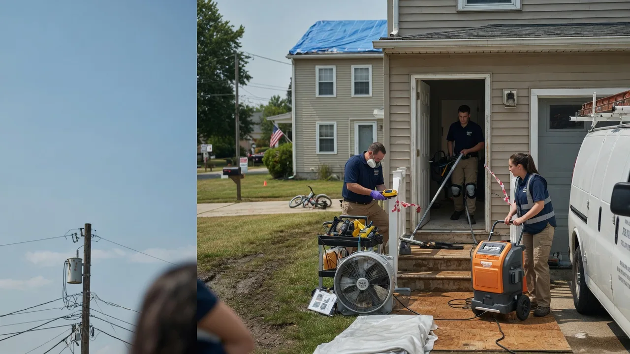 Water Damage Repair in Vandalia, MT near me